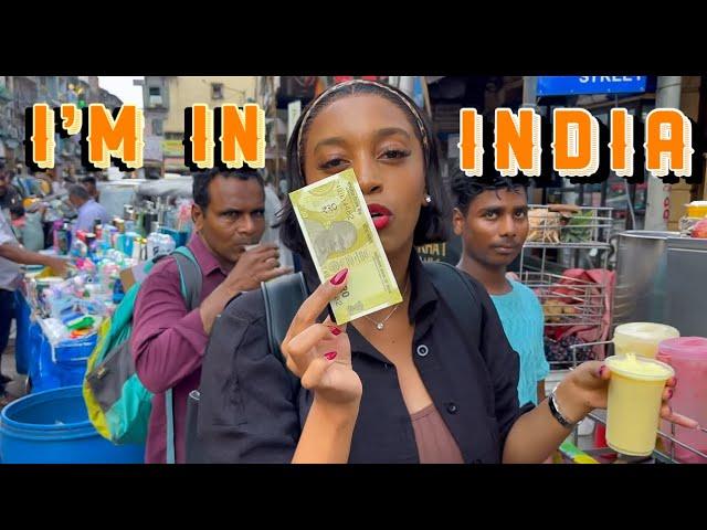 VLOG: First day In INDIA!! // How Indians treat black African Girl!