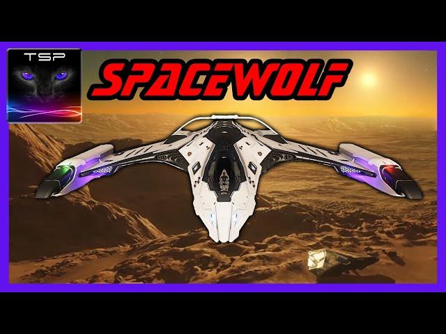 Spacewolf - 932m/s Imperial Eagle: Fastest racing ship in Elite Dangerous: Odyssey