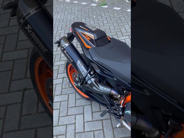 That sound!  Akrapovic w/ Arrow DECAT - Before and After #shorts #ktm