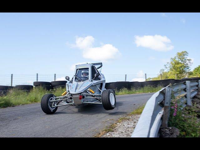 MAXIMUM ATTACK!! Motorbike engined Rally Cars @ 12,000rpm - VOLUME UP!! ( RAW Sound - 4K)