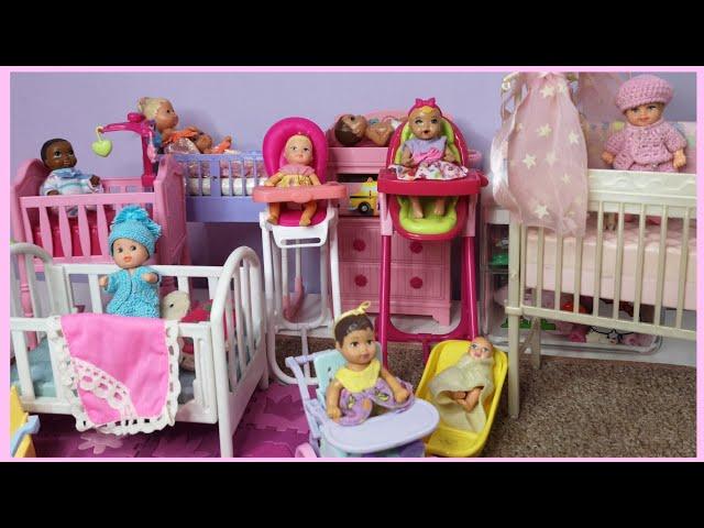 Barbie| Mi colección de bebés y sus Accesorios 