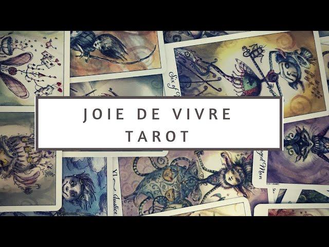 REVIEW of Paulina Cassidy's Joie de Vivre Tarot #tarotreview #joiedevivretarot