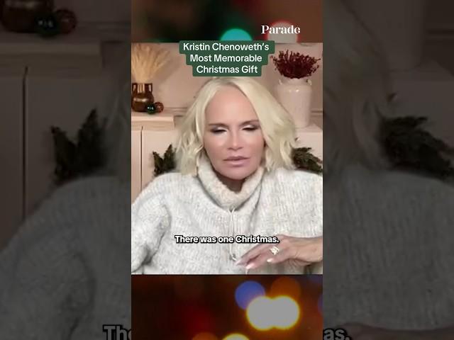 Kristin Chenoweth’s favorite #Christmas gift of all time.  #celebs #celebrities #celebnews