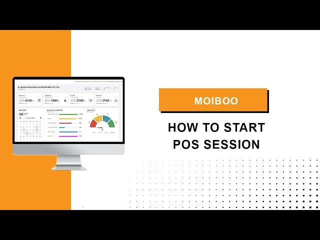 How to start POS Session - Moiboo