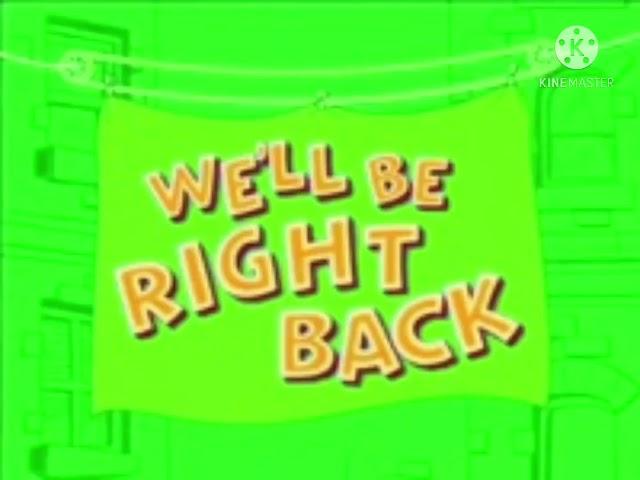 Cartoon Network Powerhouse Era We'll Be Right Back Bumper (Laundry) (Green Background) (PIC ONLY)