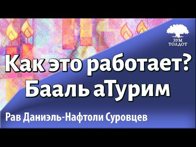 Бааль аТурим. Рав Даниэль Нафтоли Суровцев