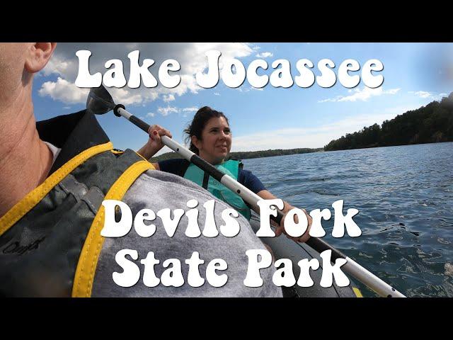 Let's Kayak! Lake Jocassee Kayaking at Devil's Fork State Park South Carolina