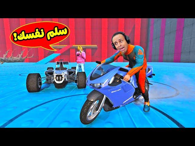 قراند 5 جاتا : تحدي مين احرف واحد | GTA V !! 