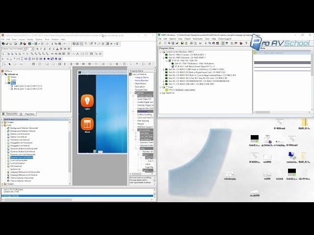 Crestron Programming Basic Smart Graphics Example