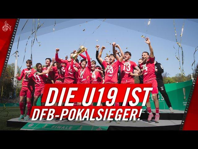  Gänsehaut: Die U19 holt den DFB-Pokal |  1. FC Köln