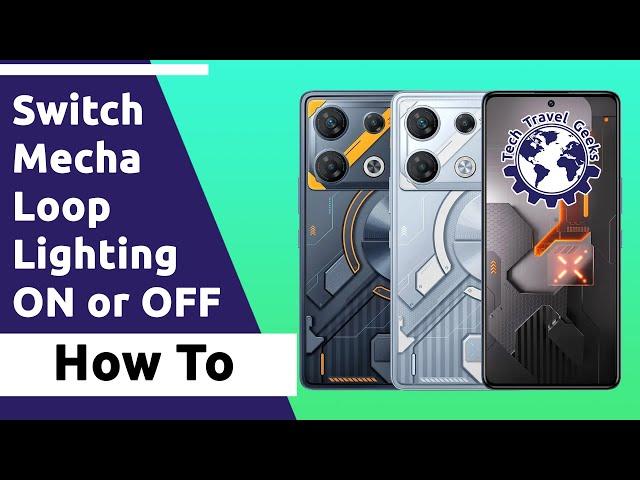 How To switch Party Mode ON or OFF on the @InfinixMobileNo1 GT20 Pro #MechaLoop #InfinixGT20Pro