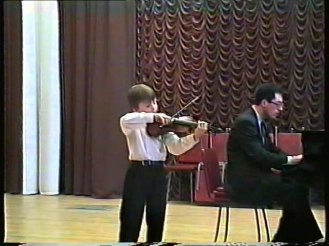 Берио. "Балетные сцены". Исполняет Коля Алтынов (9 лет).