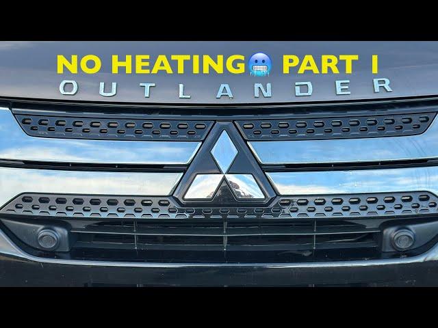 Mitsubishi Outlander PHEV (2019) - Heater not working Part 1