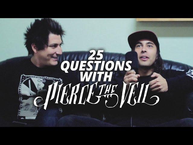 25 Questions with Pierce The Veil