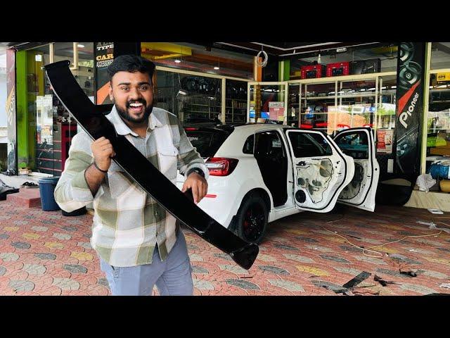 GLANZA യെ അടിമുടി മാറ്റി എടുത്തു  Toyota Glanza Modified | Gopikrishna Techy