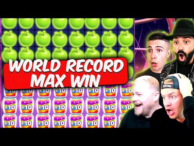 JAMMIN JARS WORLD RECORD BIGGEST WINS: Top 5 (Ayzee, Fruity Slots, Roshtein)