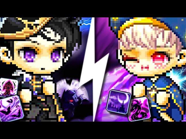 Shapaz vs Mafhwale STRONGEST MAPLESTORY Relay Race!