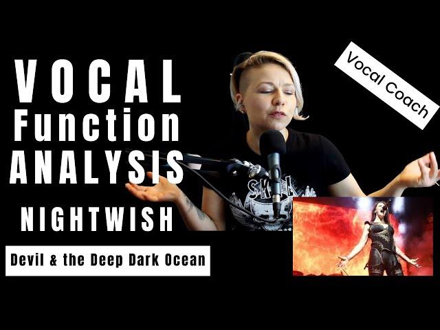 Nightwish - Devil & The Deep Dark Ocean - NZ Vocal Coach Reacts & Analyses (Voice Lesson Edition)