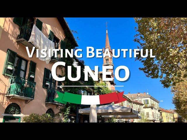 Visiting BEAUTIFUL Cuneo in Piemonte Italy  | Italian Mountains