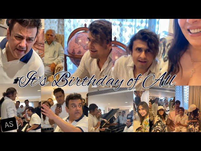 Sonu Nigam Birthday Medley with Adnan, Shaan, Mahima Choudhary