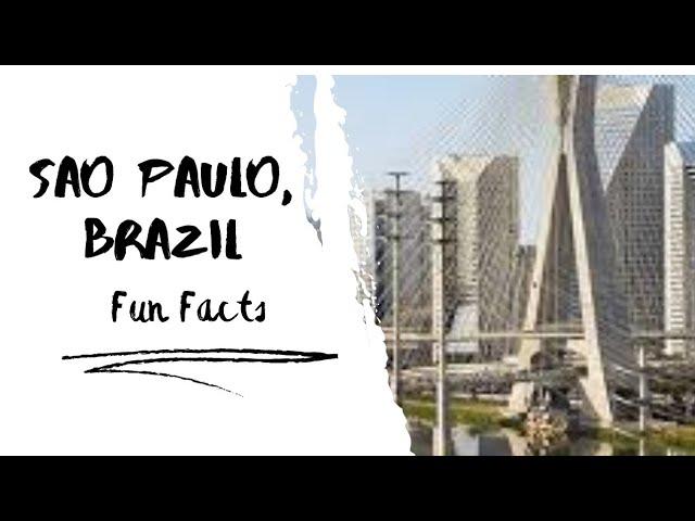 Amazing and Fun Facts about Sao Paulo, Brazil #viral #shortvideo #brazil #saopaulo