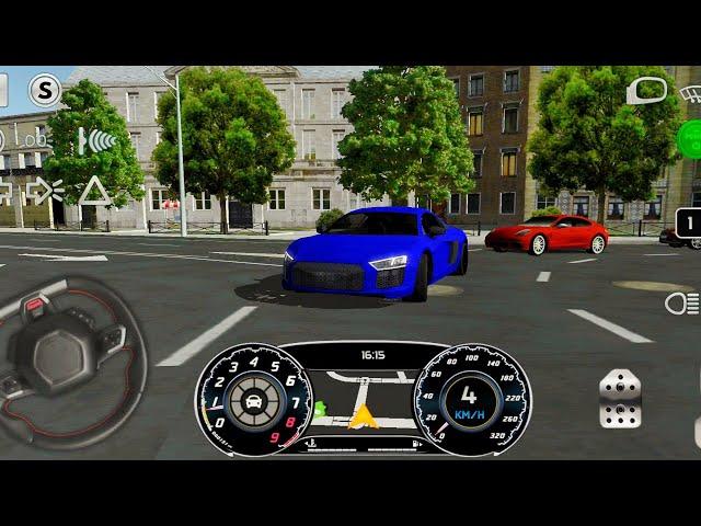 Manual Transmission Audi R8 V10 - Timed Run [Real Driving Sim]