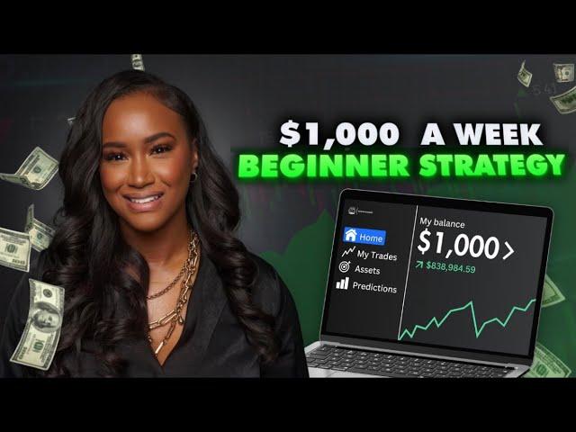 Teacher breaks down the Perfect beginner strategy 2025 ($1000/week) | full tutorial included