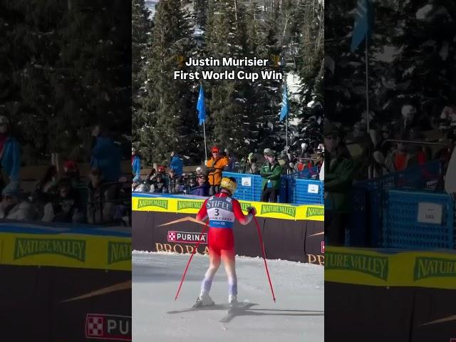 JUSTIN MURISIER WINS THE DOWNHILL IN BEAVER CREEK 