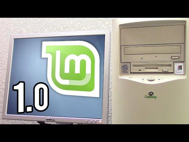 Installing The First Version of Linux Mint on the $5 Windows 98 PC?