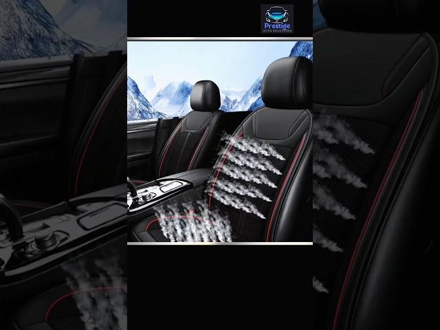 Prestige Summer Solution: Seat cushion with cooling pad and fan to keep you cool on the road.