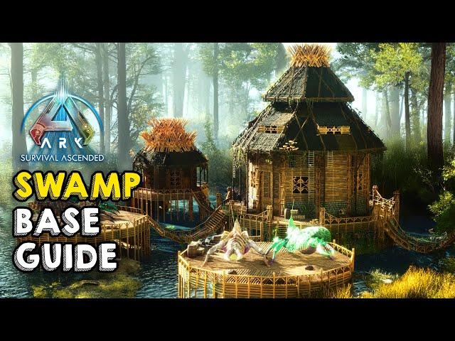 Epic All-in-One Swamp Base | Building Tutorial | ARK Survival Ascended