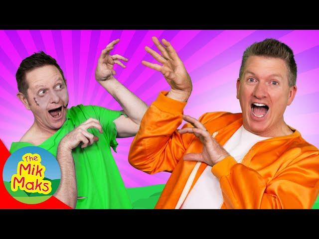 Halloween CopyCat | Zombie Dance Kids Song | The Mik Maks