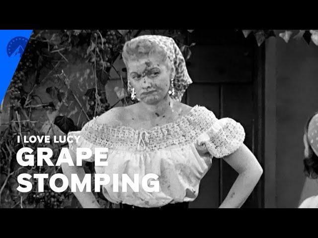 I Love Lucy | Lucy Stomps Grapes In Italy (S5, E23) | Paramount+