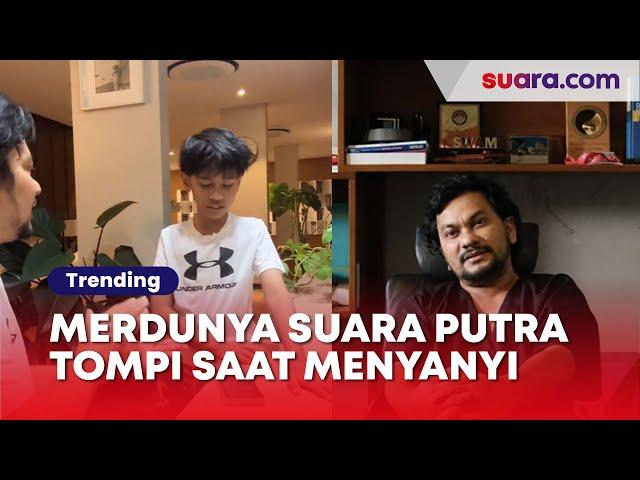 Suara Putra Tompi Saat Latihan Nyanyi Bikin Merinding: Buah Jatuh Sepohon-pohonnya