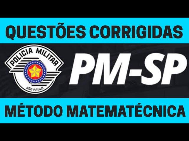 Matemática Maceteada para PM de SP