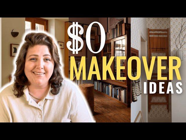 Transformational $0 Room Makeover Ideas that are Realistic + ACTUALLY FREE! (NO DIYs)