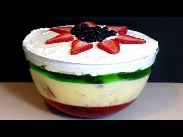 How To Make Homemade Christmas Trifle - The Easiest Recipe Ever!