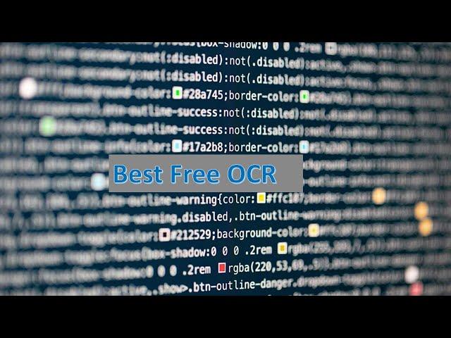 best free text recognition software windows 11