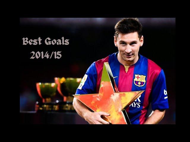 Messi's Goal Quality was INSANE in 2014/15 • Best Goals Of The Season