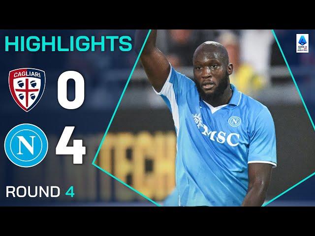 CAGLIARI-NAPOLI 0-4 | HIGHLIGHTS | Lukaku stars as Napoli cruise to victory | Serie A 2024/25