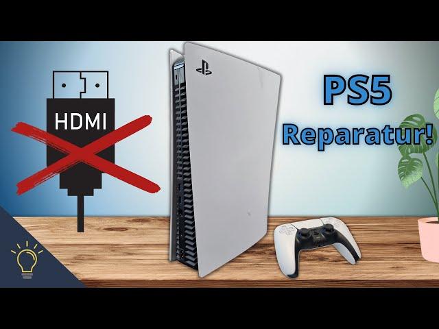 Playstation 5 zeigt kein Bild mehr! | PS5 HDMI Anschluss reparieren