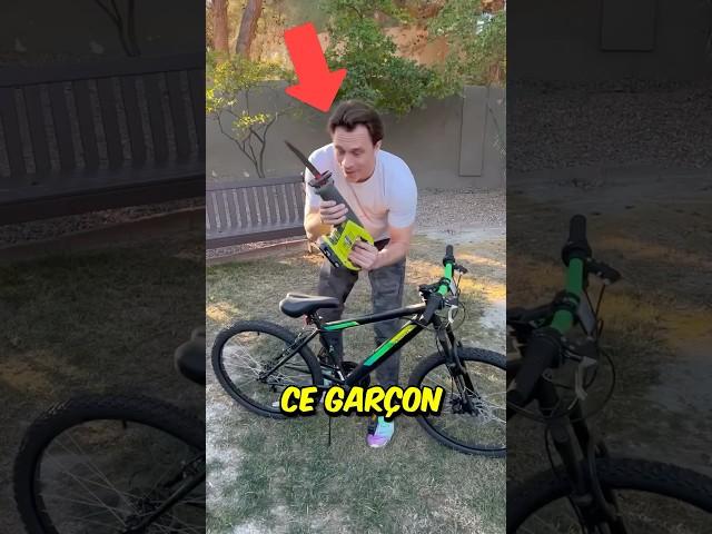 Ce garçon a piégé le voleur de son vélo 