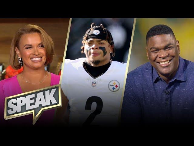 'Jets get a mini Jalen Hurts' in Fields, Darnold to Seattle & Steelers’ QB debate | NFL | SPEAK