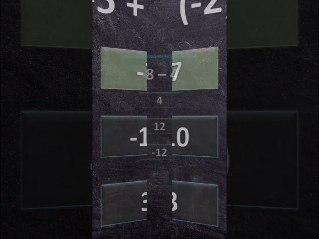 Adding and Subtracting Integers | Math Quiz