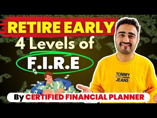 F.I.R.E - Financial Independence Retire Early|4 types of FIRE explained |Invest For Early Retirement