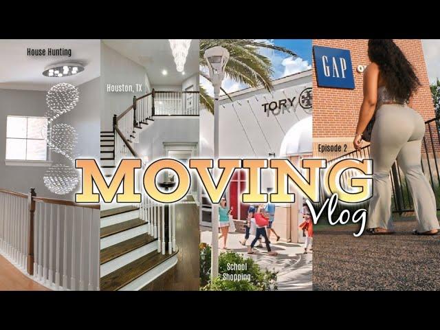 MOVING VLOG EP. 2  Found Our Dream Home? • IDGAF Who Dont Like It • School Shopping • House Hunting