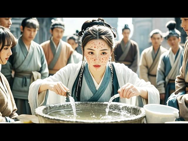 【Movie】女孩滿臉痘痘被嘲諷醜，哪料她洗完臉驚豔全場，2位王爺當場追求！#中国电视剧 #爱情