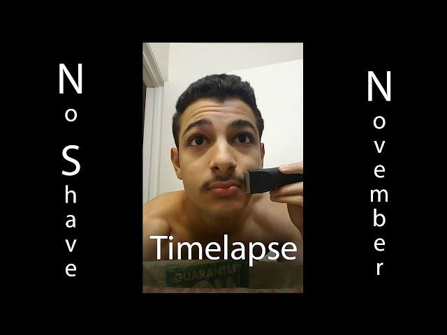 No Shave November Time Lapse 2019