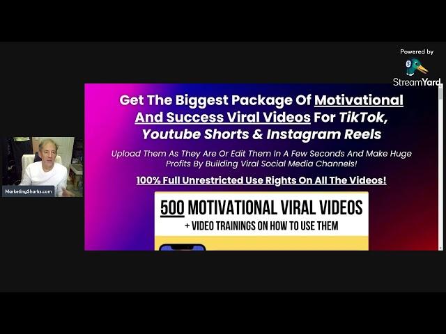 500 DFY Motivational Shorts Mega Bundle – With Training On How To Use Them