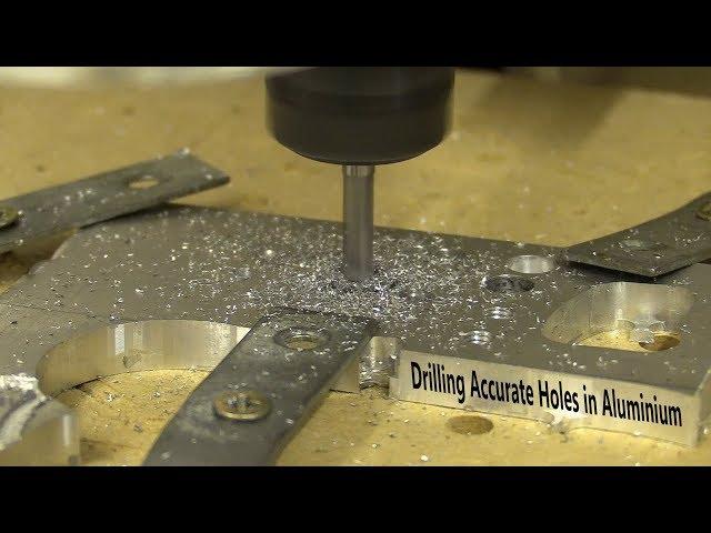 #23a Drilling Accurate Holes in Aluminium – CNC or Pillar Drill??? #23a / Test